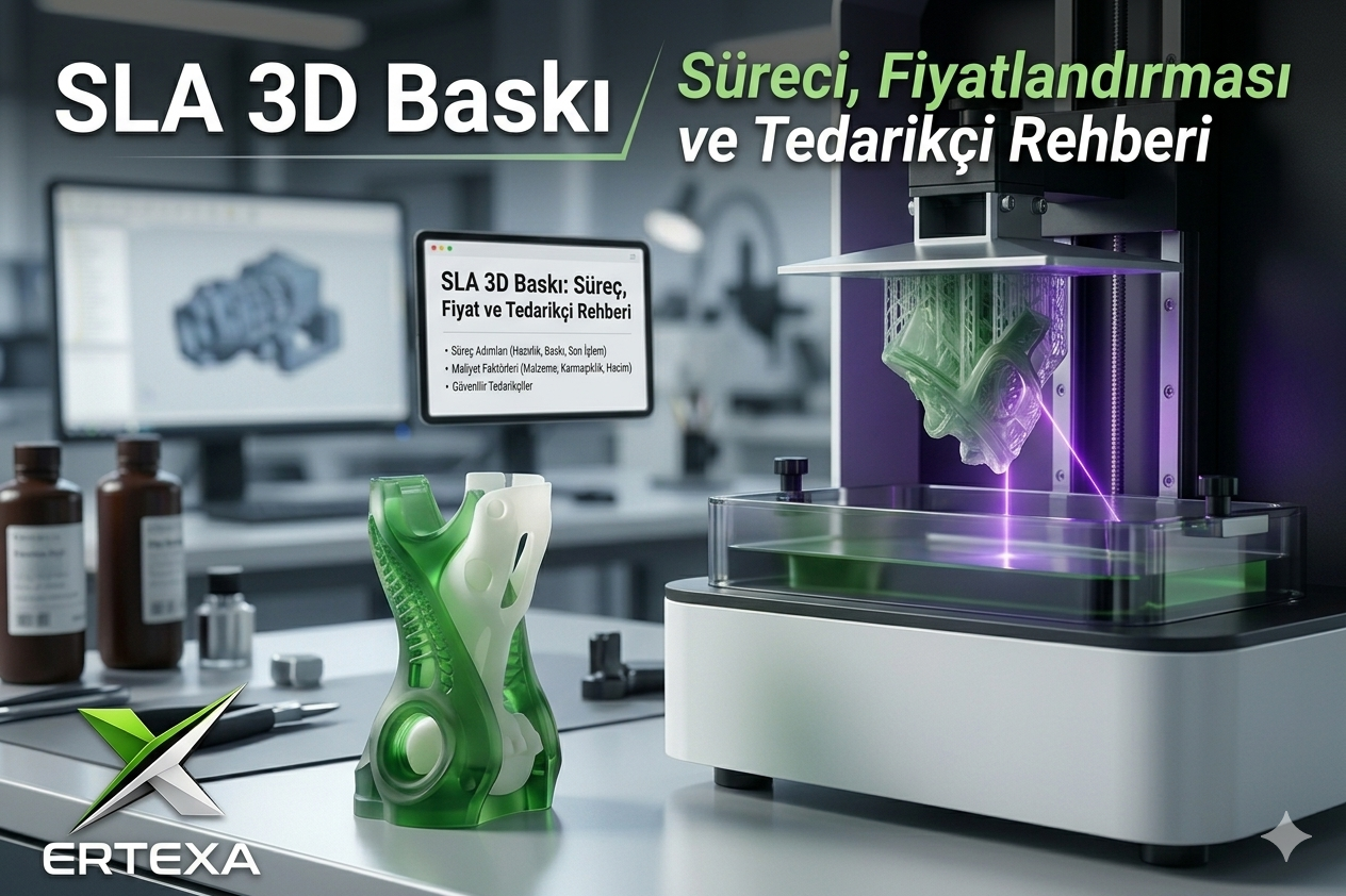 İstanbul SLA 3D Baskı: Süreç, Fiyat ve Tedarikçi Rehberi