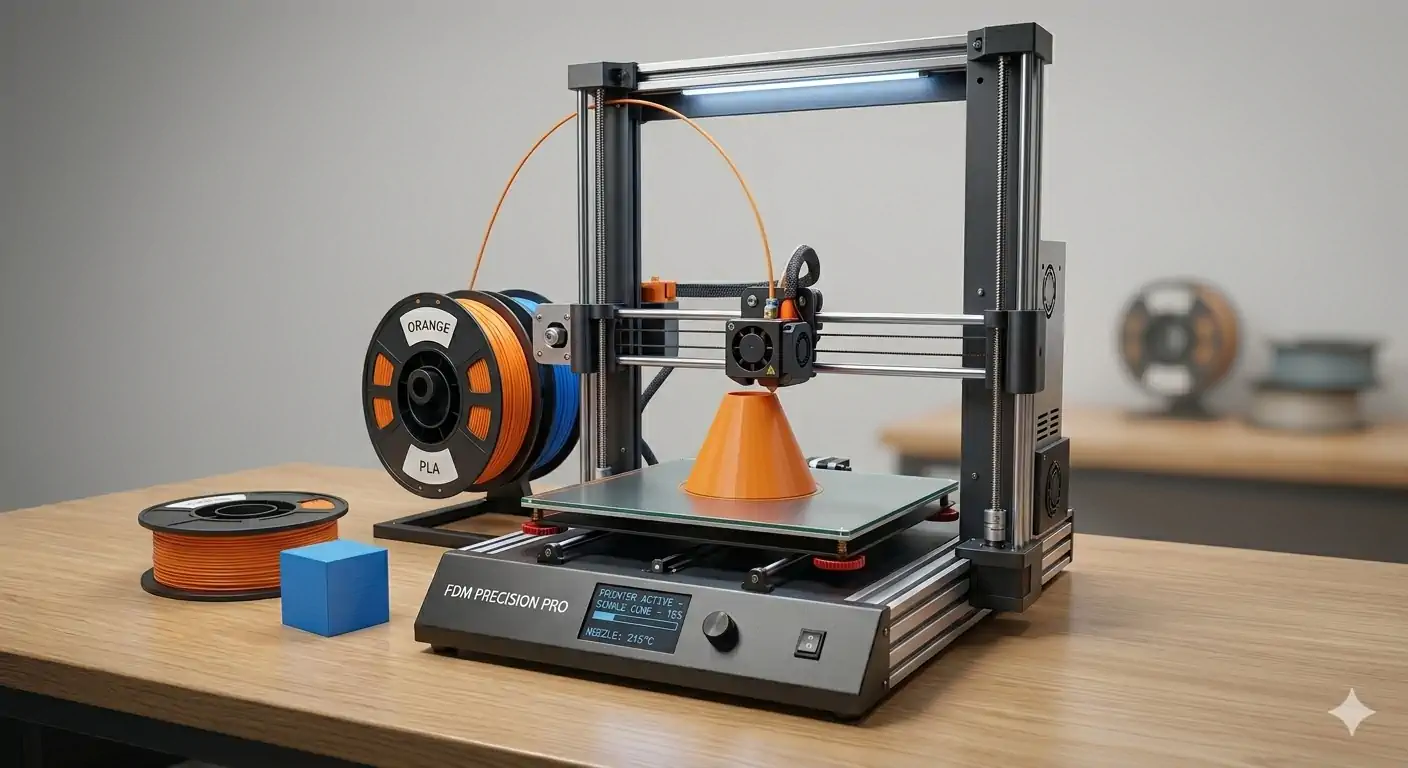 FDM 3D baskı süreci